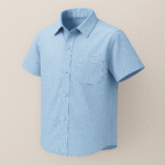 Boys School Blue Shirt - Image 2