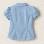 Girls School Blue Shirt - Image 3