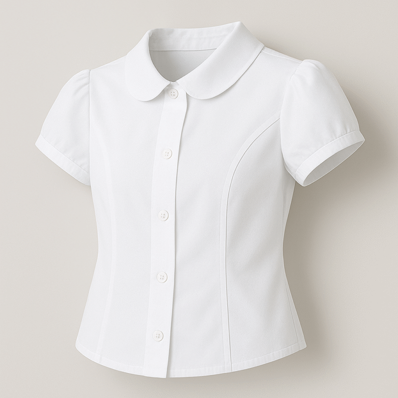 Girl'sWhiteShirtAngle1