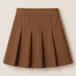 Girls School Brown Skirt